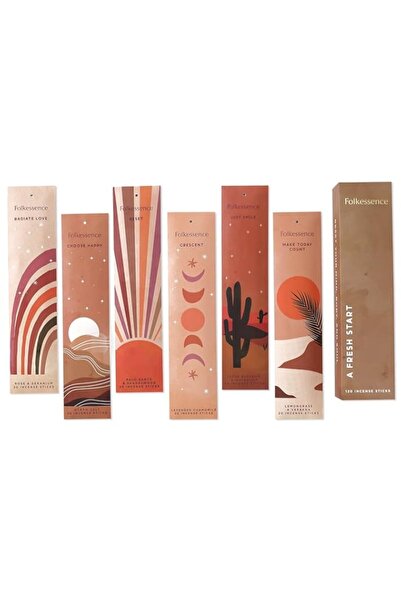 Generic Brand Folkulture Incense Sticks, Set of 6-120 Sticks, Palo Santo, San...