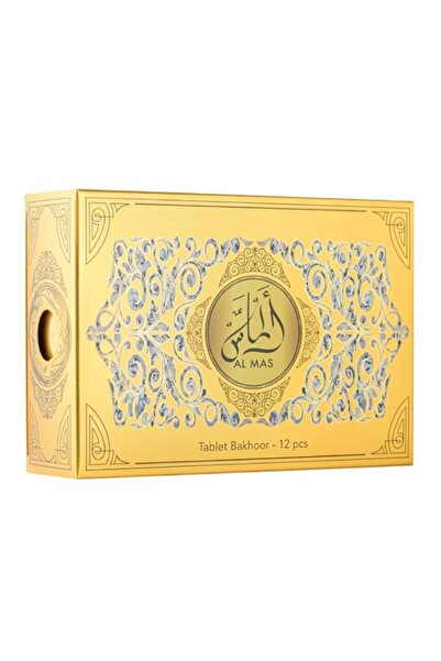 Generic Brand Hamidi New Al Mas Tablets Bakhoor Pack of 12 100% Pure Oriental...