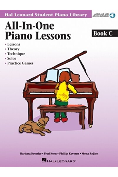 Lulu Pr All-In-One Piano Lessons, Book C [With CD (Audio)]