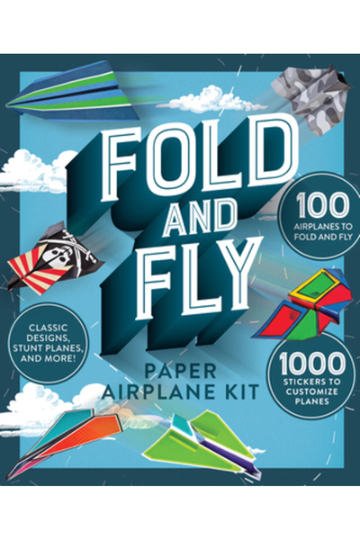 Pubn Intl Fold and Fly Paper Airplane Kit