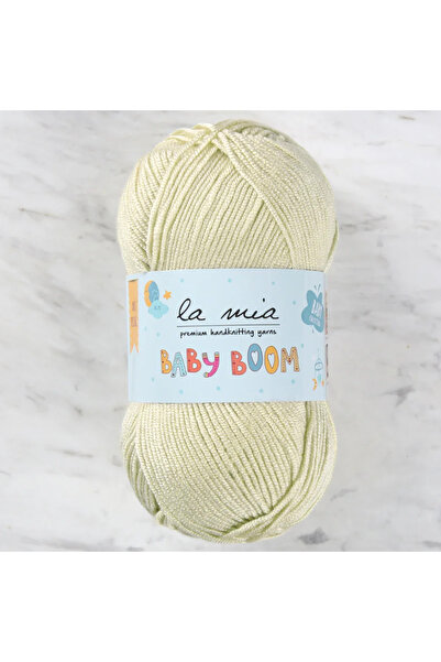 La Mia Yarn خيط حياكة للأطفال لا يتشقق من لا ميا 1422 ذهبي فاتح