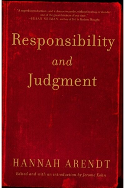 Schocken Books Inc Responsibility and Judgment
