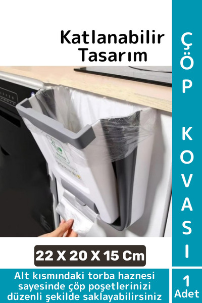 Wintoup Kompakt Montaj Gerektirmez Mutfak Banyo Ofis Kamp Karavan Torba Hazne...