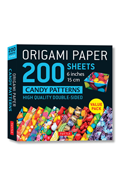Tuttle Pub Origami Paper 200 Sheets Candy Patterns 6 (15 CM): Tuttle Origami ...