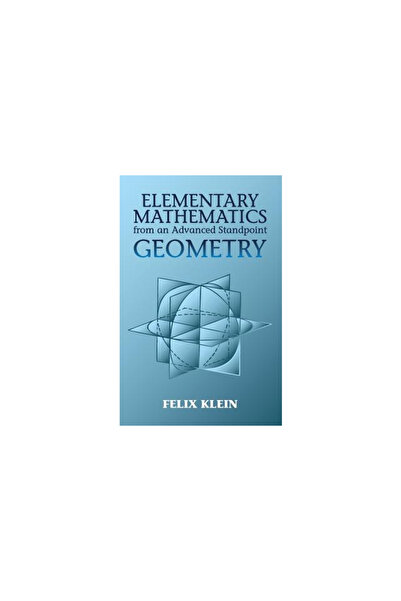 Dover Pubn Inc Elementary Mathematics from an Advanced Standpoint: Geometry