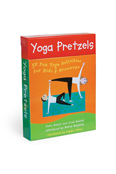 BAREFOOT BOOKS Yoga Pretzels: 50 Fun Yoga Activities for Kids & Grownups