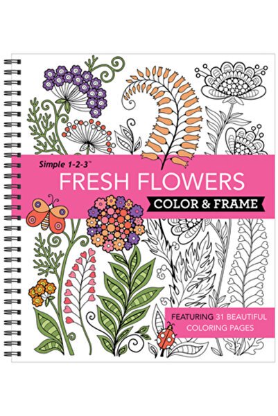 Pubn Intl Color and Frame Fresh Flowers