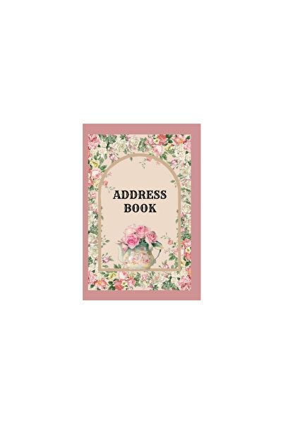 Lulu Pr Address Book: Pretty floral cover - Roomy spaces for name, address, m...