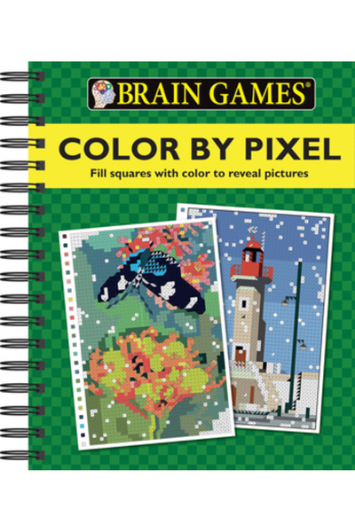 AuthorHouse Brain Games Color by Pixel