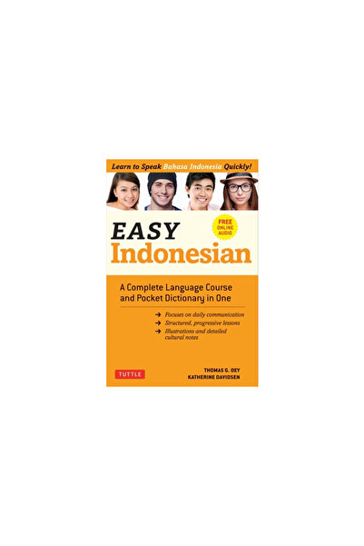 Tuttle Pub Easy Indonesian: A Complete Language Course and Pocket Dictionary in One! (Free Companion Online Aud