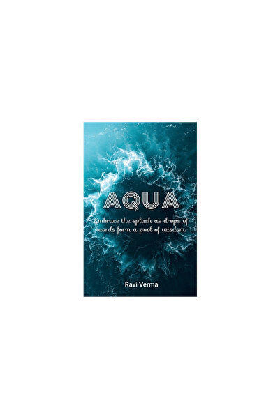 Harpercollins 360 Aqua: Embrace the splash as drops of words form a pool of w...
