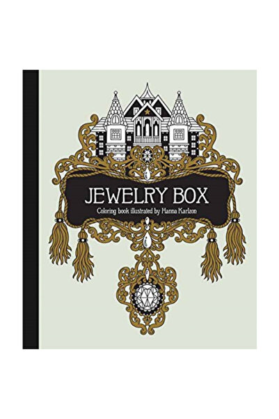Gibbs Smith Pub Jewelry Box Coloring Book: Published in Sweden as "Smyckeskrinet"