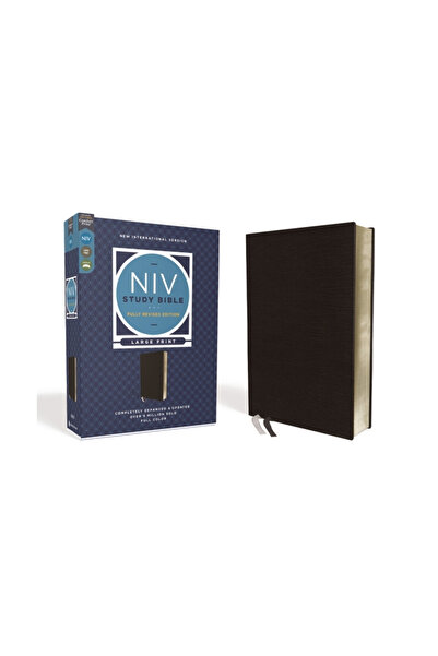 Zondervan NIV Study Bible, Fully Revised Edition, Large Print, Bonded Leather...