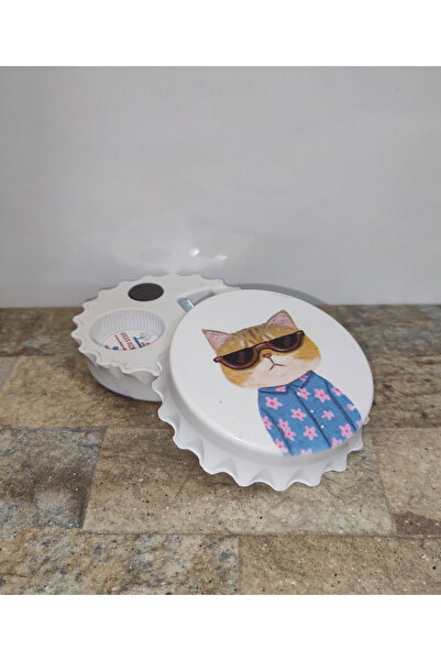 OBİDEV Kedili Açacak Magnet