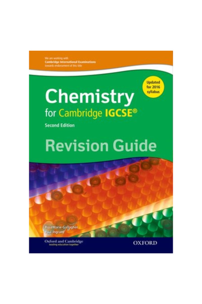 OXFORD UNIVERSITY PRESS Complete Chemistry for Cambridge IGCSE (R) Revision Guide