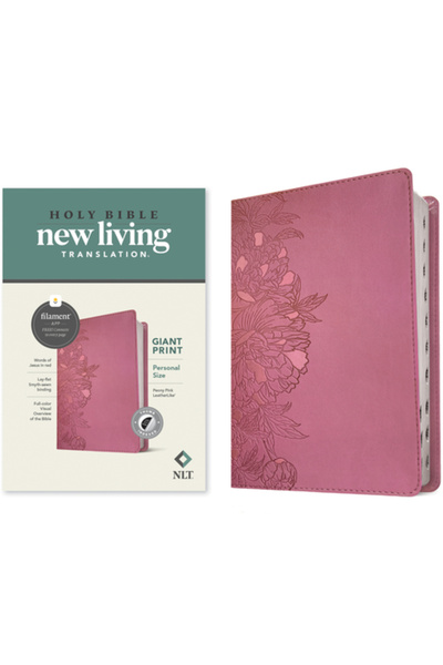 Tyndale House Publ NLT Personal Size Giant Print Bible, Filament Enabled Edit...