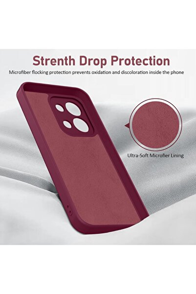 m.tk moveteck Xiaomi Redmi 15C Kılıf Lansman Kamera Korumalı içi Kadife Yumuşak Renkli Silikon Mat Hisli Kapak