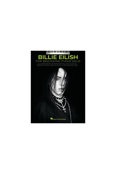 Hal Leonard Pub Co Billie Eilish - Beginning Piano Solo Songbook with Lyrics