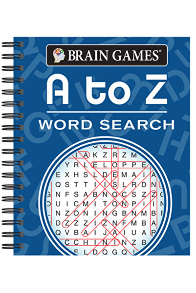 Pubn Intl Brain Games A to Z Word Search