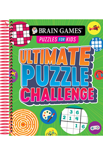 Pubn Intl Brain Games Puzzles for Kids - Ultimate Puzzle Challenge