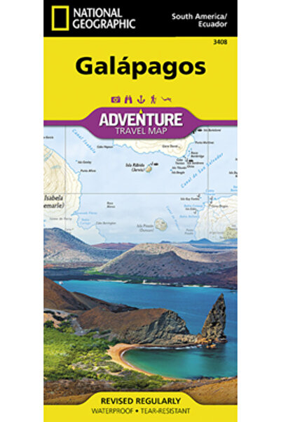 Natl Geographic Maps Galapagos