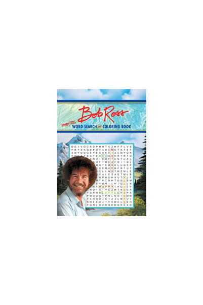 Thunder Bay Pr Bob Ross Word Search and Coloring Book