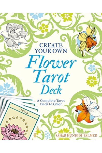 Sirius Entertainment Create Your Own Flower Tarot Deck: A Complete Tarot Deck to Color