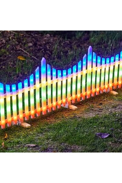 OEM Gard decorativ cu LED-uri, interconectabil, 2,8 m, multicolor