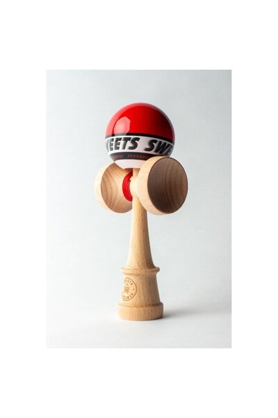 SWEETS Kendama Starter, new shape Amped, Red