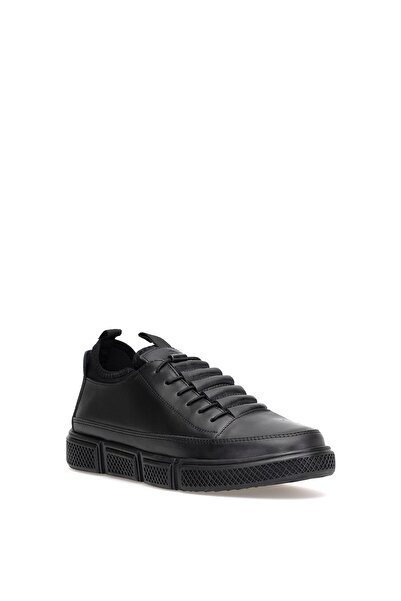 Hammer Jack 102 20650-m Madrid Men's Genuine Leather Casual Shoes Black