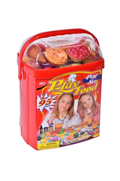 OEM Cutie mare din plastic cu 95 de alimente de jucarie