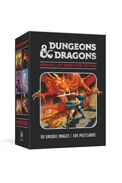Potter Clarkson N Dungeons & Dragons 100 Postcards: Archival Art from Every Edition: 100 Postcards (Dungeons & Dragons
