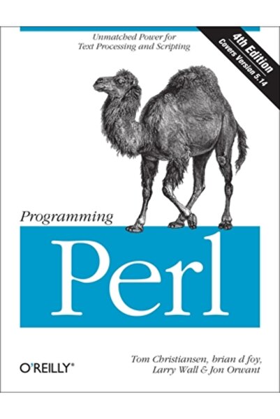O'Reilly & Assoc Inc Programming Perl