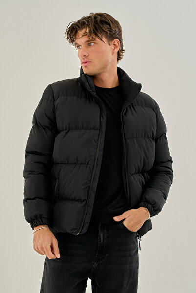 Rogyi Tekstil Men's Black Premium Quality Puffer Jacket