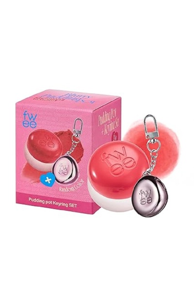 Fwee Keyring Lip & Cheek Blurry Pudding Pot Boy – 5g (Anahtarlıklı)