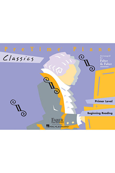 Faber Piano Adventures PreTime Piano, Primer Level, Classics