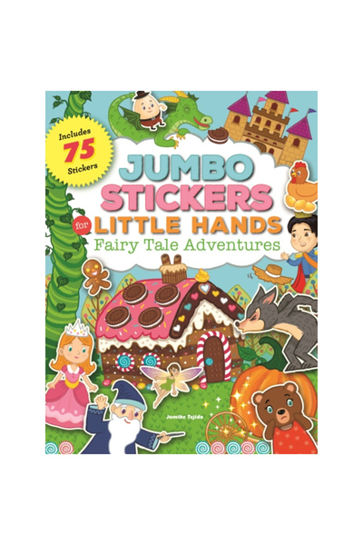 Walter Foster Publishers Autocolante Jumbo pentru Mâini Mici: Aventuri de Basm