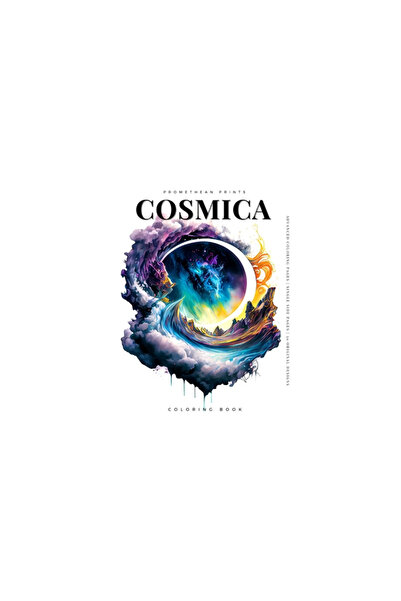Blurb Inc COSMICA (Carte de colorat)