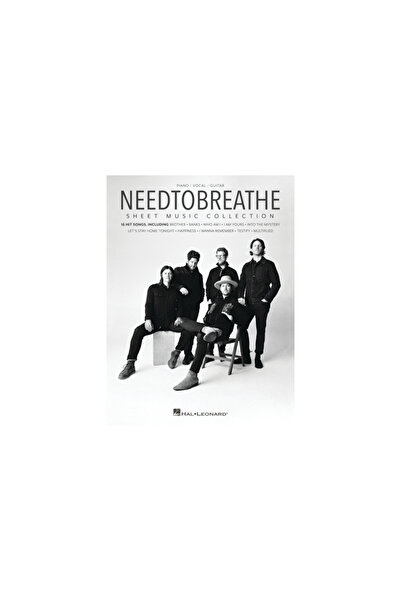 Hal Leonard Pub Co Colecție de partituri Needtobreathe: 16 melodii aranjate p...