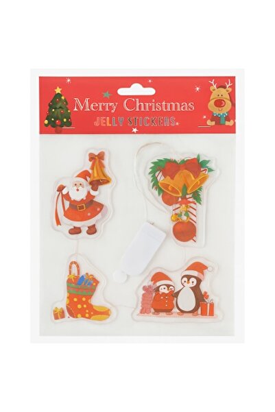 OEM Autocolante decorative cu jeleu LED de Crăciun pentru ferestre și afișaje