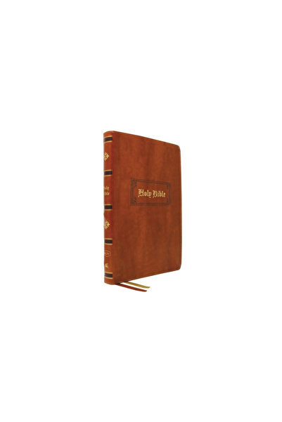 Thomas Nelson Pub Biblia KJV, Biblie cu linie subțire cu imprimeu gigantic, S...