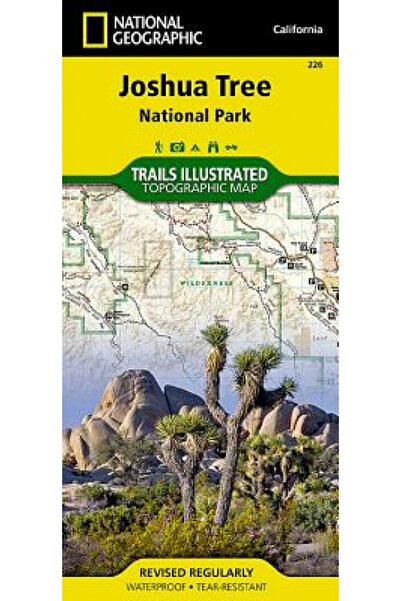 Hodder & Stroughton Parcul Național Joshua Tree, California: Hartă a activită...