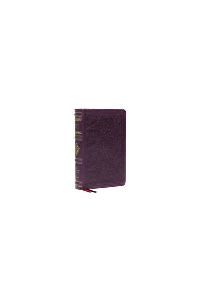 Thomas Nelson Pub Nkjv, Personal Size Reference Bible, Sovereign Collection, Leathersoft, Purple, Red Letter, Comfort