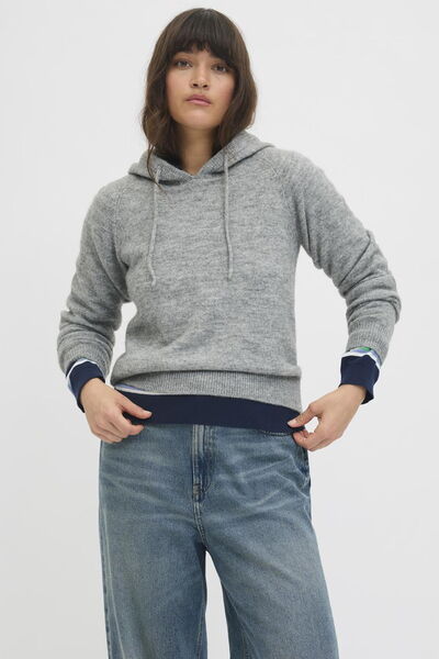 Jack & Jones Women's Alpaca Wool Hooded Sweater - Evi