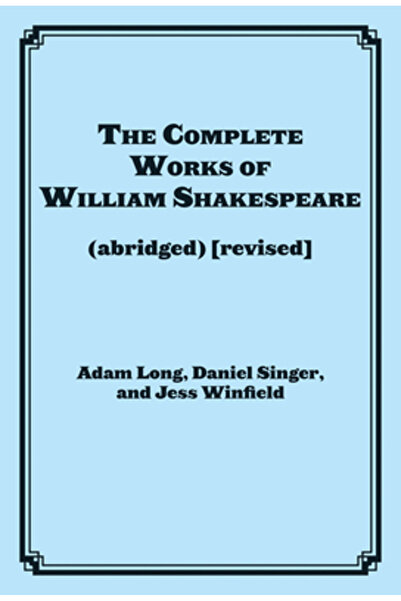 Lulu Pr Operele complete ale lui William Shakespeare (prescurtate) [revizuite...