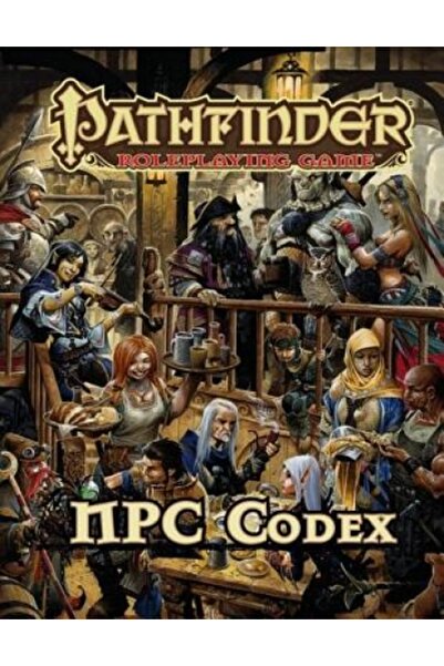 Univ Of California Pr Joc de rol Pathfinder: Codex NPC