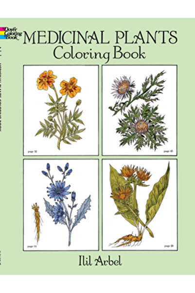 Dover Pubn Inc Carte de colorat cu plante medicinale