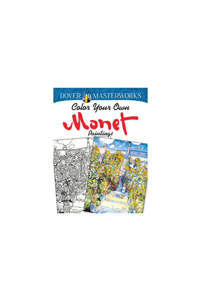 Dover Pubn Inc Color Your Own Monet Paintings