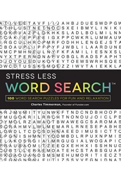 Regan Books Căutare de cuvinte fără stres: Peste 100 de puzzle-uri de căutare...
