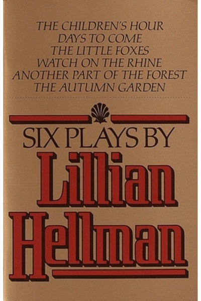 Vintage Books USA Six Plays by Lillian Hellman